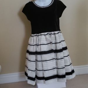 Black and White Holiday dress